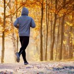 бег осенью