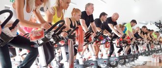 Групповые занятие сайклом