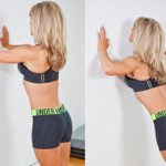 Как отжиматься от стены девушке