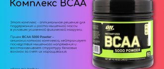 комплекс BCAA