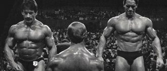 Майк Ментцер и Арнольд Шварценеггер