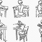 Осанка ребенка при сидении