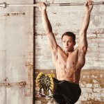 Hanging leg raises on the bar