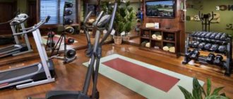 Помещение для домашнего спортзала