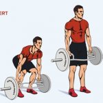 становая тяга с треп грифом - техника