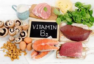 витамин b2 в продуктах