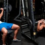 жим от груди в тренажере